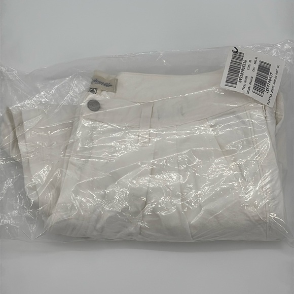 Madewell The Harlow Wide-Leg Jean in Tile White size 32 NWT NK798 - Picture 15 of 16